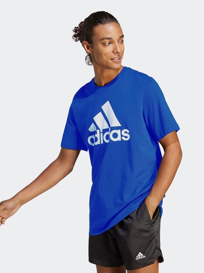 adidas Koszulka w kolorze niebieskim rozmiar: L