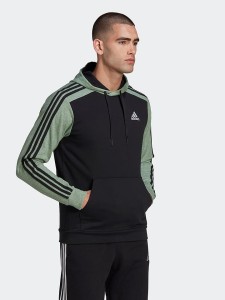 adidas Bluza w kolorze czarno-zielonym rozmiar: 3XL