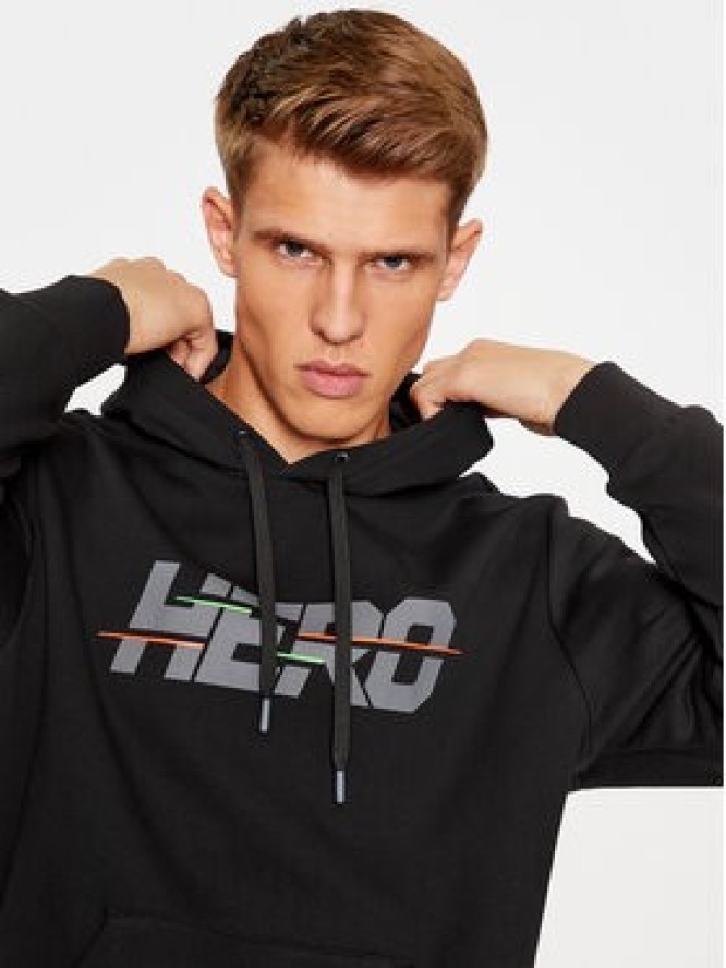 Rossignol Bluza Hero Hoodie RLMMS11 Czarny Regular Fit