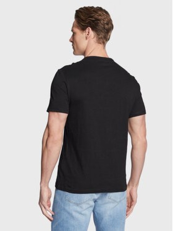 Guess T-Shirt Palm Window M3GI10 K6XN4 Czarny Slim Fit