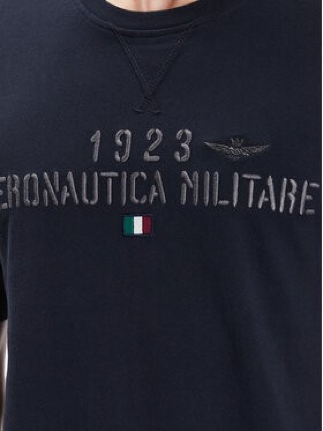 Aeronautica Militare T-Shirt 231TS2099J584 Granatowy Regular Fit