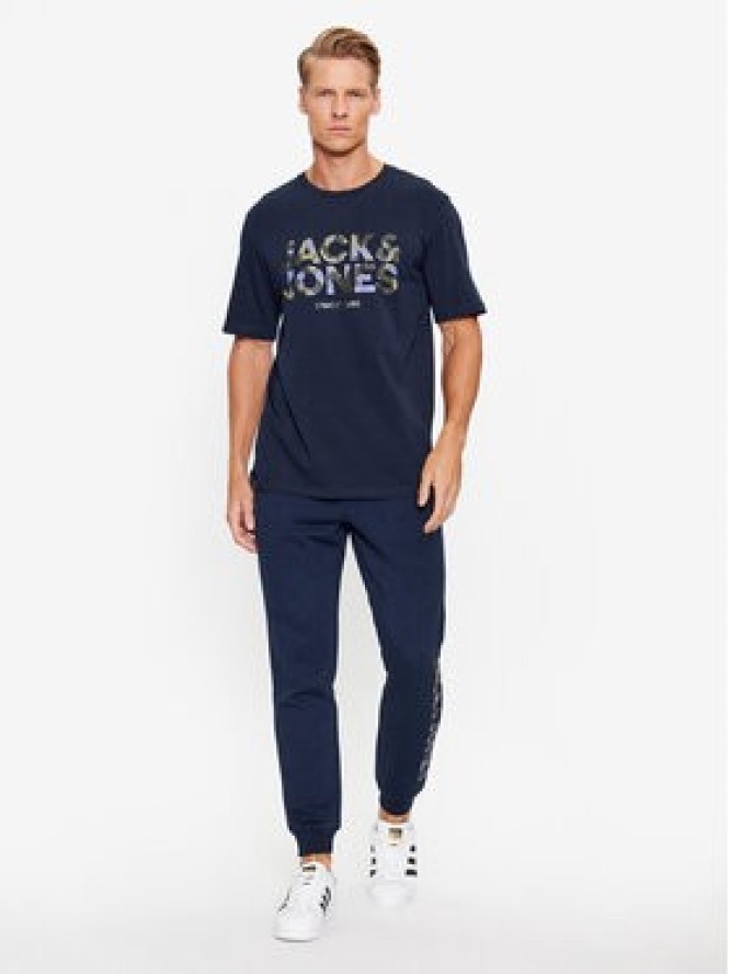 Jack&Jones T-Shirt 12235189 Granatowy Regular Fit