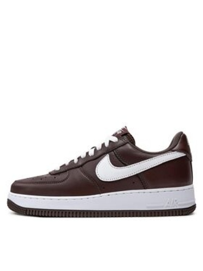 Nike Sneakersy Air Fore 1 Low Retro Qs FD7039 200 Brązowy
