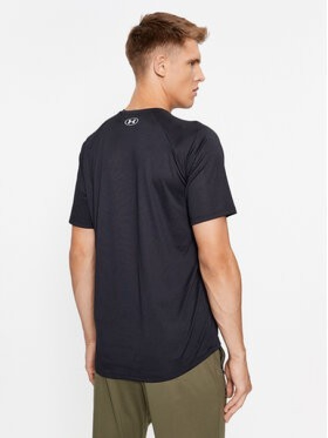 Under Armour T-Shirt Ua Tech Prt Fill Ss 1380785 Czarny Loose Fit