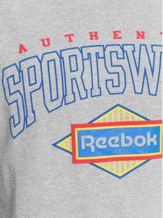Reebok T-Shirt Sporting Goods II0674 Szary Regular Fit