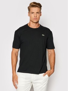 Lacoste T-Shirt TH7618 Czarny Regular Fit