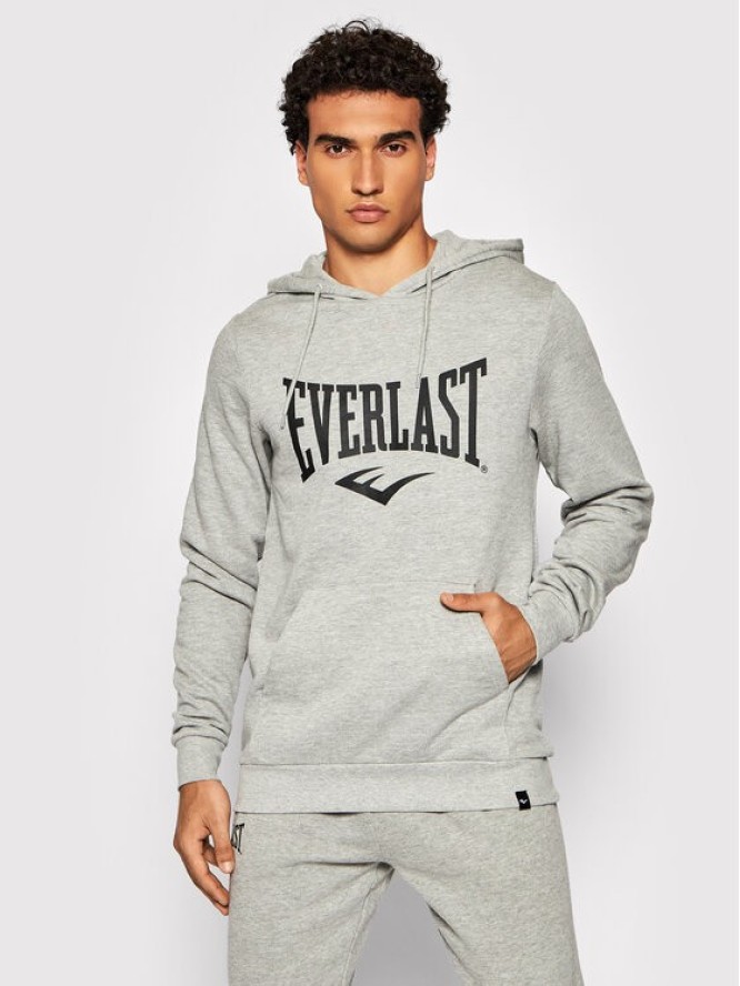 Everlast Bluza 808381-60 Szary Regular Fit