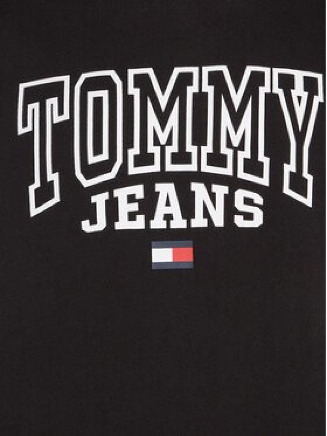 Tommy Jeans Bluza Entry Graphic DM0DM16792 Czarny Regular Fit