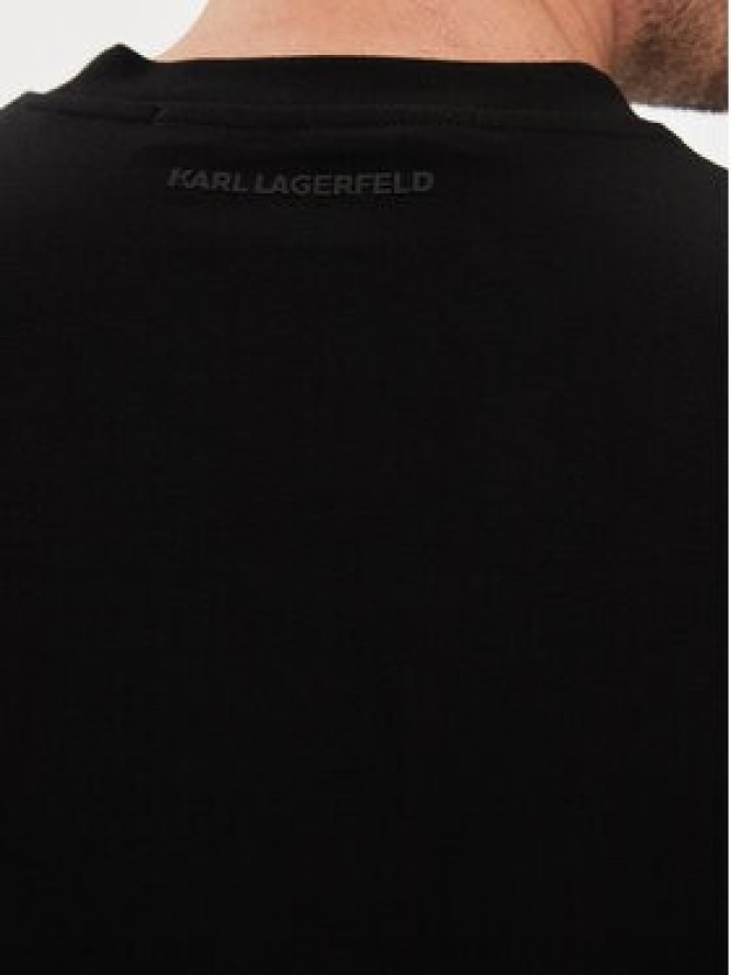 KARL LAGERFELD T-Shirt 755053 542221 Czarny Regular Fit