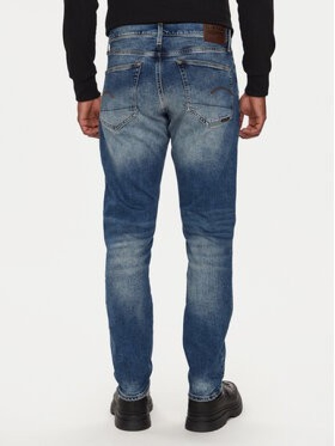 G-Star Raw Jeansy 3301 51003 C052 Niebieski Tapered Fit