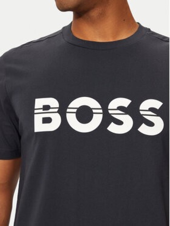 Boss T-Shirt 50525208 Granatowy Regular Fit