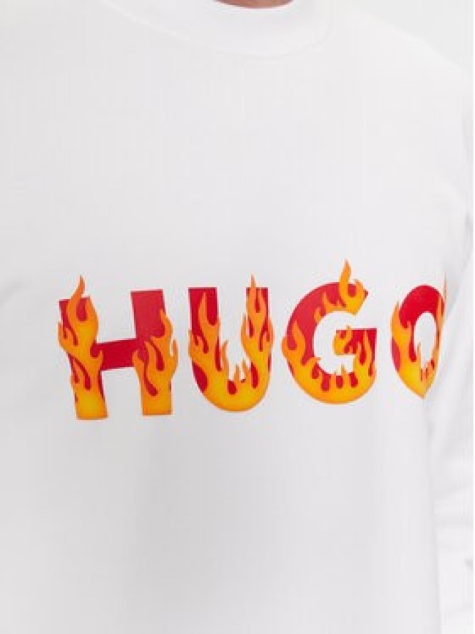 Hugo Bluza Ditmo 50504813 Biały Regular Fit