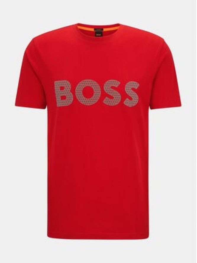 Boss T-Shirt TeeBOSSRete 50495719 Czerwony Regular Fit