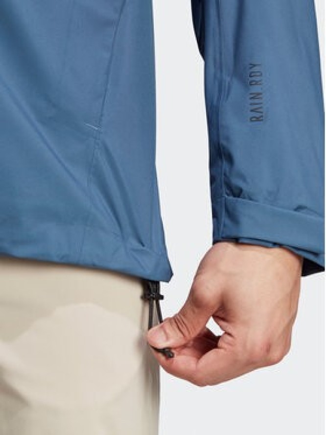 adidas Kurtka przeciwdeszczowa Terrex Multi RAIN.RDY IA1823 Niebieski Regular Fit