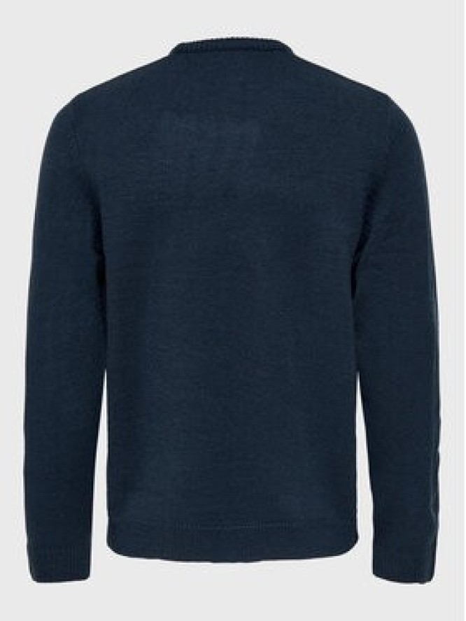 Only & Sons Sweter Xmas 22023350 Granatowy Regular Fit