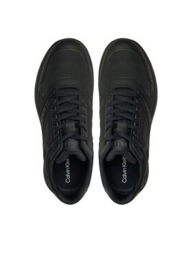 Calvin Klein Sneakersy Low Top Lace Up HM0HM01363 Czarny