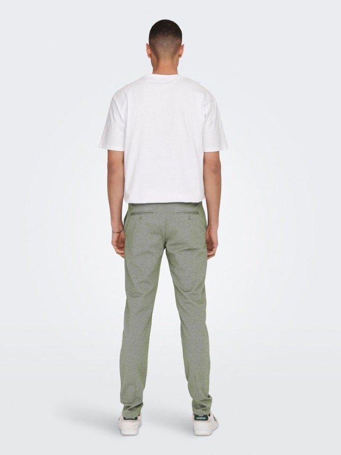 ONLY & SONS Spodnie w kolorze zielonym rozmiar: W30/L30