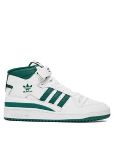 adidas Sneakersy Forum Mid IG3758 Biały