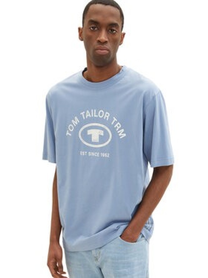 Tom Tailor T-Shirt 1035618 Błękitny Regular Fit