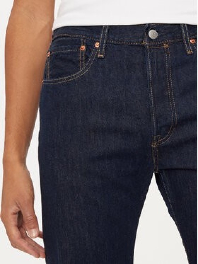 Levi's® Jeansy 501® 00501-0101 Granatowy Original Fit