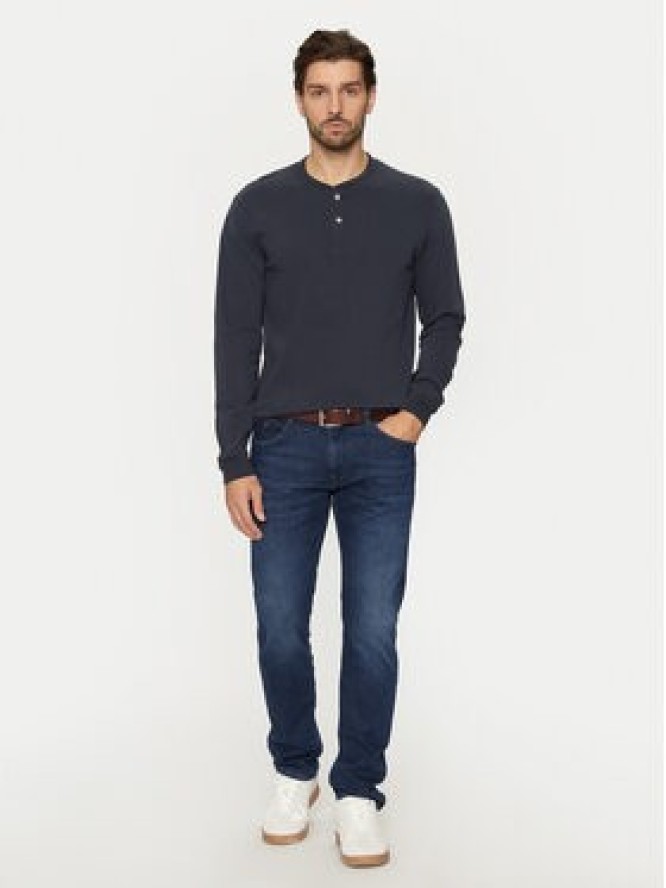 Marc O'Polo Longsleeve 429 2042 52184 Granatowy Regular Fit