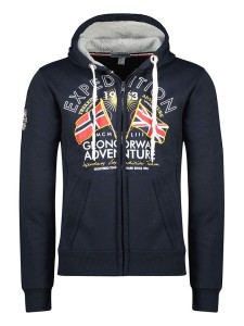 Geographical Norway Bluza w kolorze granatowym rozmiar: S