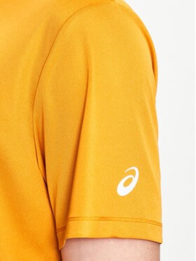 Asics T-Shirt ASICS Fujitrail Logo SS Top Tee Żółty Regular Fit