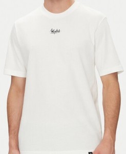 adidas T-Shirt Lounge Still Life Lemons Graphic JN7366 Biały Regular Fit