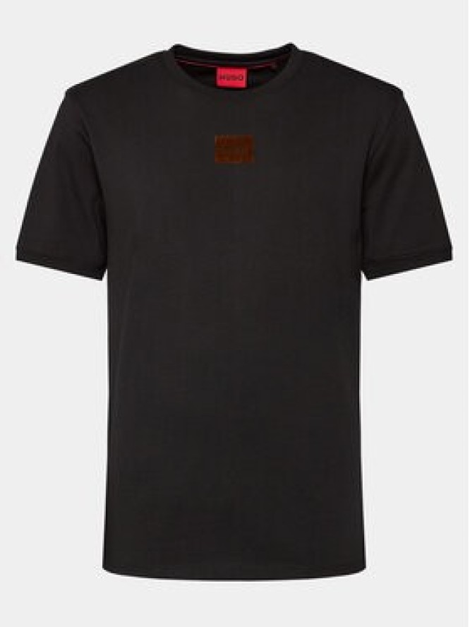 Hugo T-Shirt Diragolino_V 50501005 Czarny Regular Fit