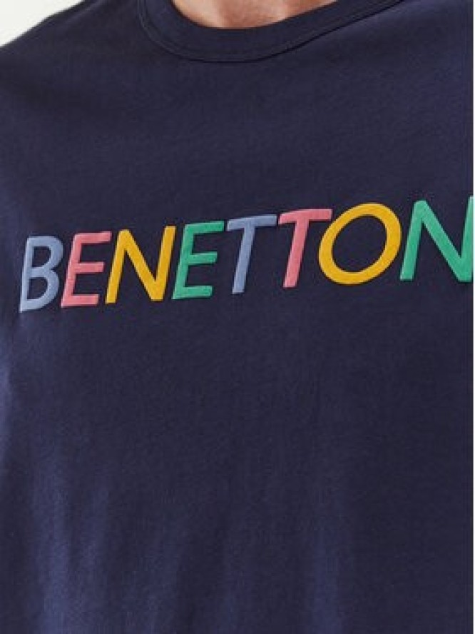 United Colors Of Benetton Longsleeve 3I1XU1034 Granatowy Regular Fit