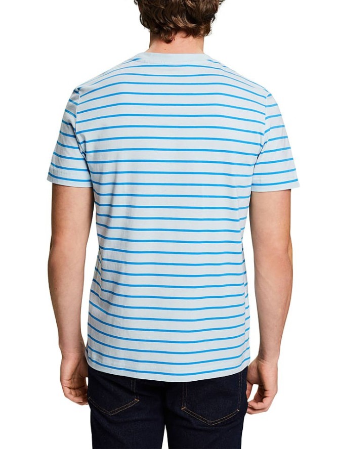 ESPRIT Koszulka w kolorze biało-niebieskim rozmiar: S