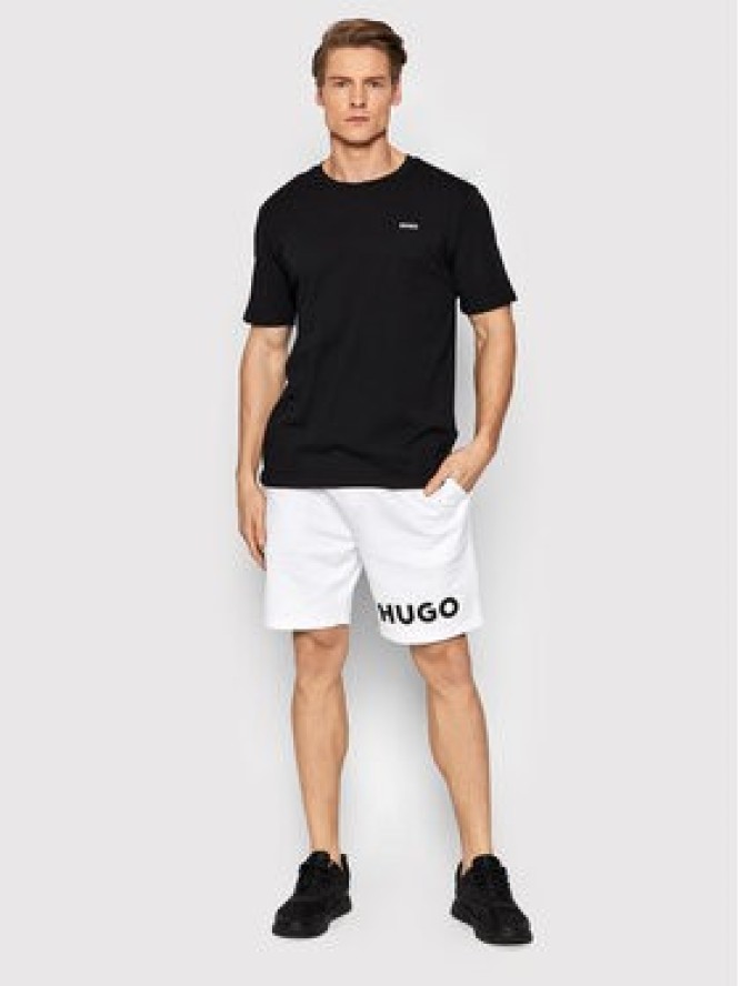 Hugo T-Shirt Dero222 50466158 Czarny Regular Fit