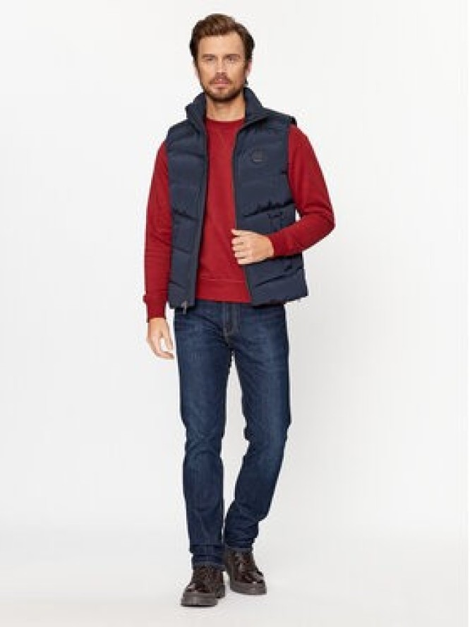 Woolrich Kamizelka Premium CFWOOU0776MRUT3515 Granatowy Regular Fit