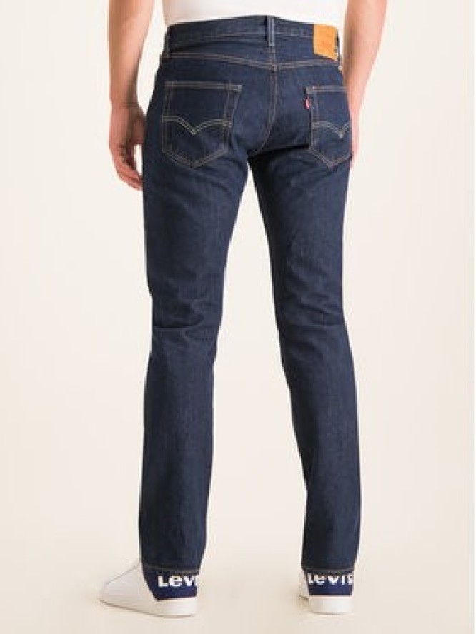 Levi's® Jeansy 501® 00501-0101 Granatowy Original Fit