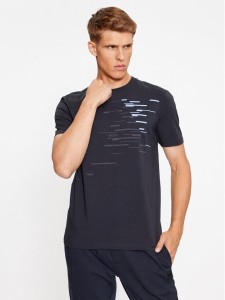 Boss T-Shirt Tee 7 50501225 Granatowy Regular Fit