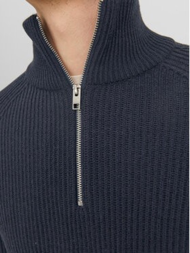 Jack&Jones Sweter 12236308 Granatowy Regular Fit