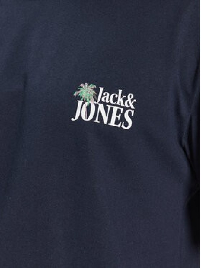 Jack&Jones T-Shirt Palma 12234293 Granatowy Relaxed Fit