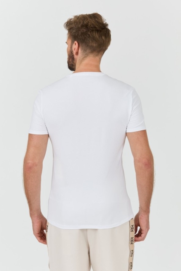 GUESS Biały t-shirt Core Tee Str