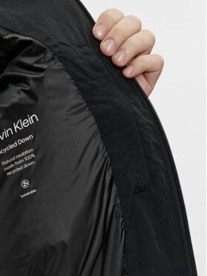 Calvin Klein Kurtka puchowa Crinkle K10K111882 Czarny Regular Fit
