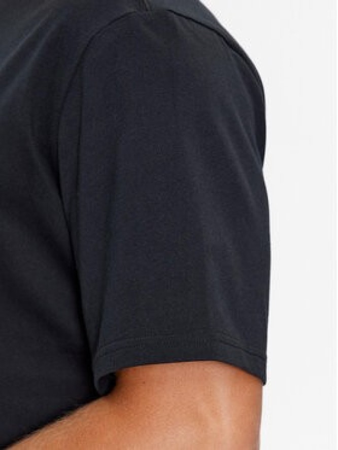 Converse T-Shirt Chuck Retro Ct Collegiate Ss Tee 10025293-A01 Czarny Regular Fit