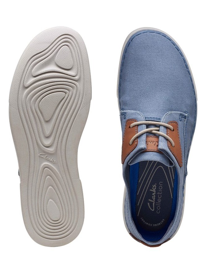 Clarks Sneakersy w kolorze błękitnym rozmiar: 45