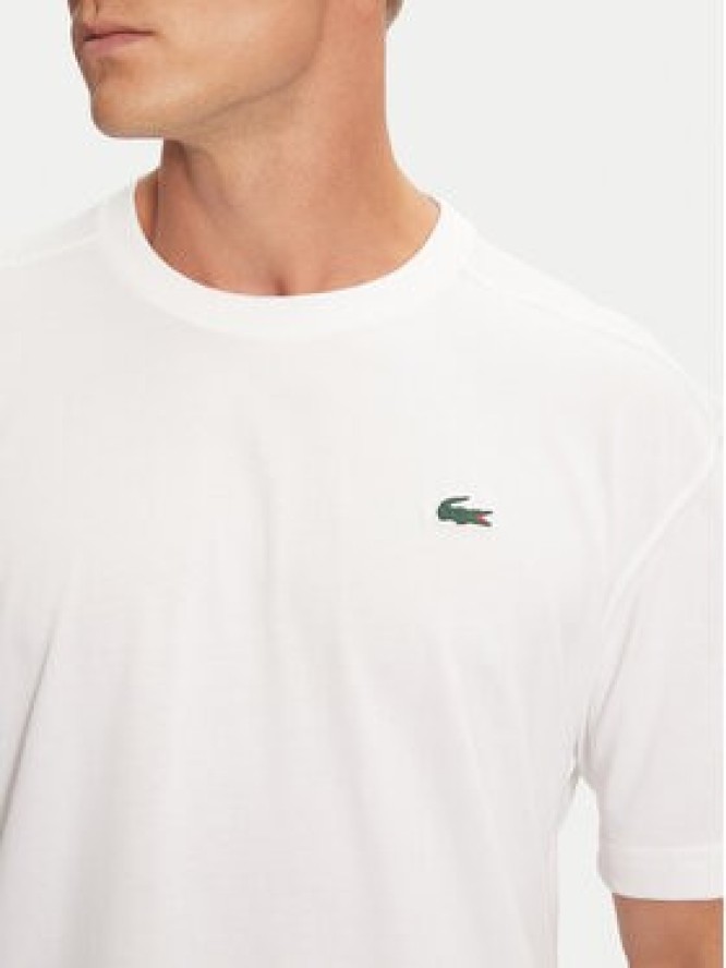 Lacoste T-Shirt TH7618 Biały Regular Fit