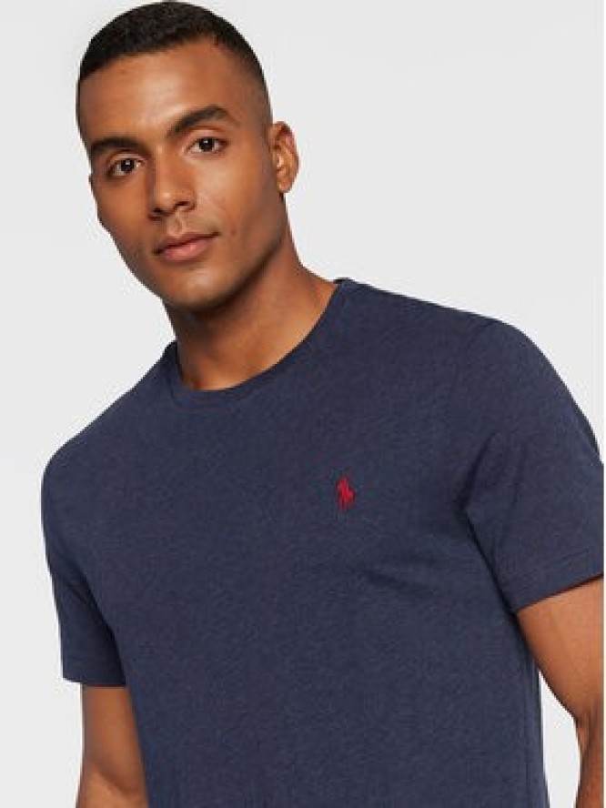 Polo Ralph Lauren T-Shirt 710671438282 Granatowy Slim Fit