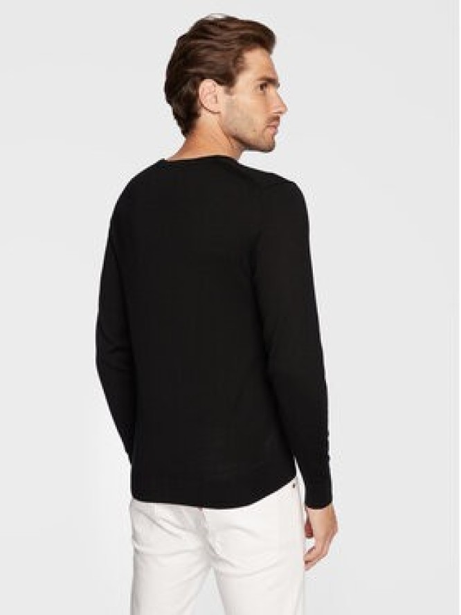 Calvin Klein Sweter Superior K10K109474 Czarny Regular Fit