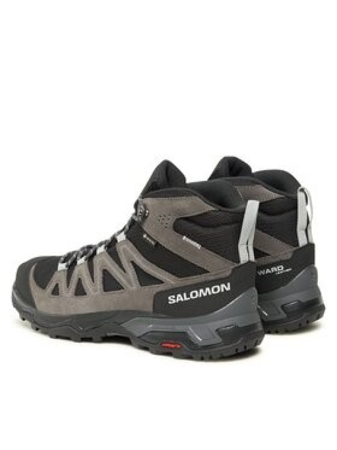 Salomon Trekkingi X Ward Leather Mid GORE-TEX L47181700 Szary