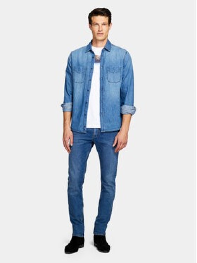 Sisley Jeansy 4MQBSE00O Niebieski Slim Fit