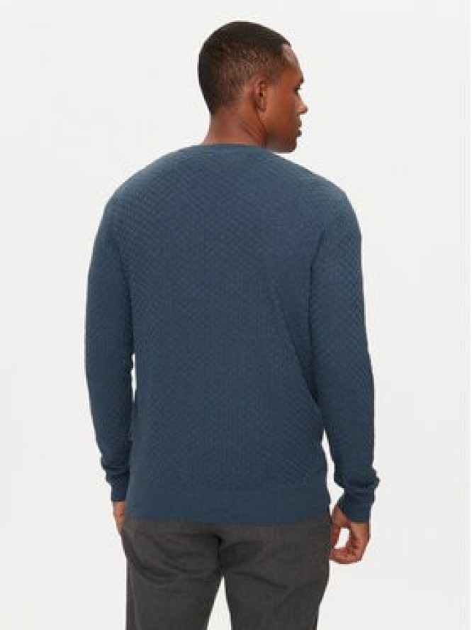 Sisley Sweter 1041S103O Niebieski Regular Fit