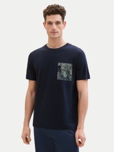 Tom Tailor T-Shirt 1040945 Granatowy Regular Fit