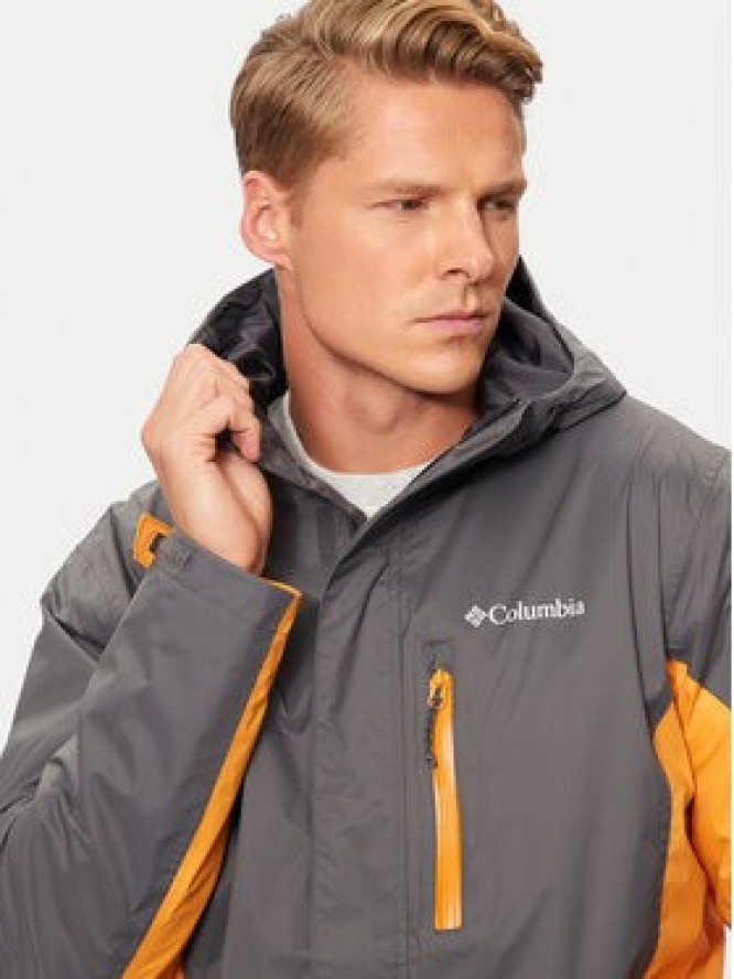 Columbia Kurtka przeciwdeszczowa Pouring Adventure™ III 2117171 Czarny Regular Fit