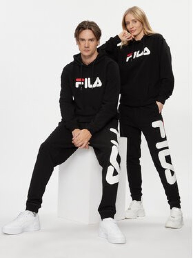 Fila Bluza FAU0068 Czarny Regular Fit